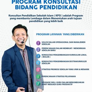Konsultan Pendidikan Sekolah Islam (KPSI) hadir sebagai lembaga konsultan pendidikan ingin berkontribusi dalam memajukan pendidikan Islam dan madrasah di Indonesia