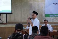 Kepala BPJS Kesehatan Cabang Kebumen, Dany Saputro saat menggelar sosialisasi program JKN ke masyarakat Purworejo.