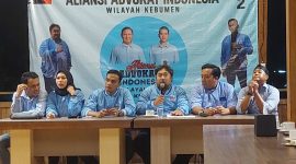 Deklarasi AAI Kebumen mendukung Prabowo-Gibran.