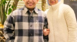 Ket. Foto: Gus Rozin bersama Istri Ning Tutik Nurul Janah dalam sebuah kesempatan