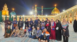 Rombongan Satriani Wisata di Kufah, Masjid Sayyidina Ali 