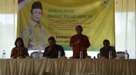 Kegiatan Sosialisasi Empat Pilar Sarmuji di Tulungagung.