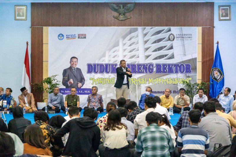 Prof. Dr. Suharnomo, S.E., M.Si., Rektor Universitas Diponegoro periode tahun 2024-2029.
