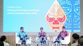 Menkes saat menjadi pembicara dalam acara “Google AI untuk Indonesia Emas” di Jakarta, Senin (3/6/2024). - Foto Kemenkes