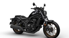 Rebel hadir dengan warna Gunmetal Black Metallic. - Foto AHM