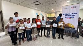 Bantuan untuk Palestina di Jordania dari Sharing Happiness