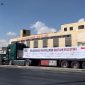 Truck berisi bahan pangan dari Foz Forum Zakat dan MUI untuk rakyat Palestina di Gaza.