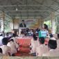 Anggota DPR/MPR Hasan Basri saat menggelar sosialisasi empat pilar kebangsaan di Ponpes Adiqotul Ulum As Syafiiyah, Danau Lamo, Muaro Jambi, Sabtu 3 Agustus 2024.