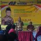 Sarmuji saat melaksanakan sosialisasi empat pilar di Desa Karangrejo, Kecamatan Karangrejo, Kabupaten Tulungagung, Jawa Timur pada Rabu 1 Mei 2024. Acara