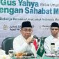 Ketua Umum Pengurus Besar Nahdlatul Ulama (PBNU) KH. Yahya Cholil Staquf saat konferensi pers isu terkini di Kantor PBNU, Kramat, Senen, Jakarta Pusat, Jumat (3/1). Foto: Ryana Aryadita/JPNN.com