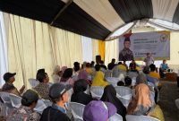 Sosialisasi Empat Pilar MPR RI kepada masyarakat di Desa Kewedusan, Kecamatan Ponggok, Kabupaten Blitar, pada Kamis 25 Desember 2025