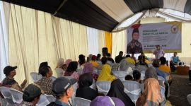 Sosialisasi Empat Pilar MPR RI kepada masyarakat di Desa Kewedusan, Kecamatan Ponggok, Kabupaten Blitar, pada Kamis 25 Desember 2025