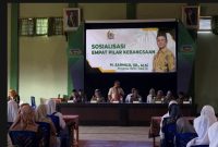 Sosialisasi Empat Pilar MPR RI bersama masyarakat Desa Sidorejo, Kecamatan Ponggok, Kabupaten Blitar, Kamis, 25 Desember 2025.