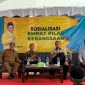 Sarmuji saat menggelar Sosialisasi Empat Pilar MPR RI bersama masyarakat Desa Ketanon, Kecamatan Kedungwaru, Kabupaten Tulungagung, Jumat, 26 Desember 2025.