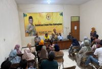 Anggota Komisi VI DPR RI sekaligus anggota MPR RI, M. Sarmuji, menggelar kegiatan Sosialisasi Empat Pilar MPR RI bersama masyarakat Desa Beji, Kecamatan Boyolangu, Kabupaten Tulungagung, Jawa Timur, Jumat (26/12/2025).