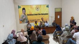 Anggota Komisi VI DPR RI sekaligus anggota MPR RI, M. Sarmuji, menggelar kegiatan Sosialisasi Empat Pilar MPR RI bersama masyarakat Desa Beji, Kecamatan Boyolangu, Kabupaten Tulungagung, Jawa Timur, Jumat (26/12/2025).