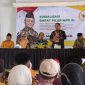 Kegiatan sosialisasi Empat Pilar kebangsaan di Desa Bendosari, Kecamatan Bakung, Kabupaten Blitar, Jawa Timur, pada 10 Februari 2026.