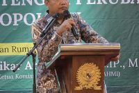 Direktur eksekutif Pusat Polling Indonesia Chamad Hojin