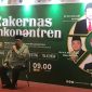 KH Manarul Hidayat, Muassis Inkopontren, ketika memberi kata sambutan pada acara Rakernas Inkopontren 2026. 