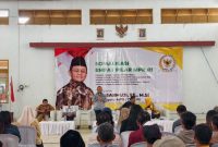 Sosialisasi Empat Pilar MPR RI di Desa Sembung, Kecamatan Tulungagung, Kabupaten Tulungagung, Jawa Timur, Sabtu (27/6/2026).