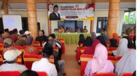 Anggota DPR RI dari Daerah Pemilihan Jawa Timur VI, M. Sarmuji, menggelar Sosialisasi Empat Pilar MPR RI bersama masyarakat Desa Karangrejo, Kecamatan Karangrejo, Kabupaten Tulungagung, Sabtu (12/9/2026).