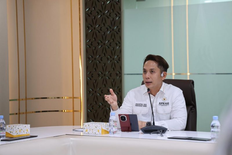 Bupati Lampung Selatan, Radityo Egi Pratama, S.T., MBA., yang juga Bendahara Umum APKASI,