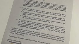 Surat Dugaan Pernyataan Eka Hospital Tahun 2022.